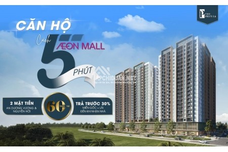 Nhận giữ chỗ căn hộ 2PN The Privia Khang Điền Bình Tân suất nội bộ giá chỉ từ 1 tỷ 419 ưu đãi đợt 1