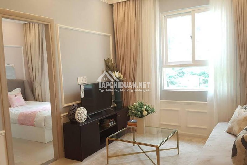 Cho thuê căn hộ 2 phòng ngủ chung cư Imperial Place Bình Tân Block B 