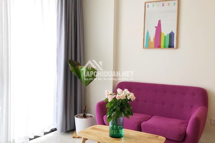 Cho thuê Masteri Millenium Quận 4 diện tích 2 phòng ngủ 70 m2 