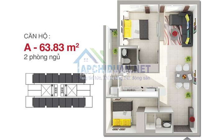 Cho thuê căn hộ 8x Rainbow ,Đường Bình Long, Quận Bình Tân, Giá 6 triệu/tháng