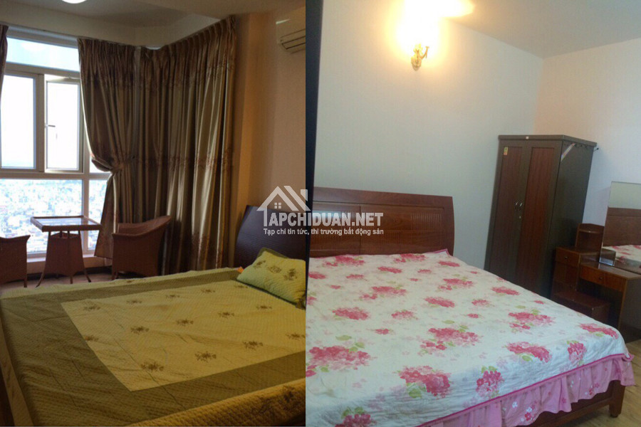 Cho thuê chung cư Copac Squase, Q4, 90m2, 2PN, full nội thất