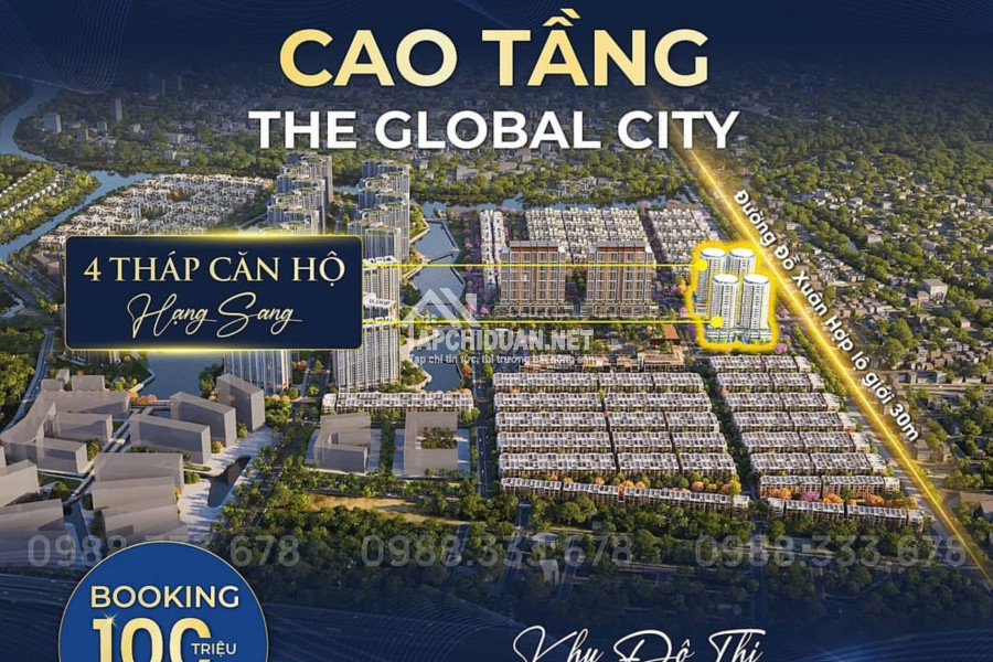 Booking suất nội bộ căn hộ hạng sang Global City Thủ Đức - Giá Ưu Đãi Đợt 1