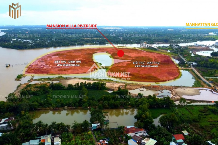 Mua Bán Dinh Thự Vinhomes Grand Park - Mansion Villa Riveside - Chủ Đầu Tư Masterise Homes