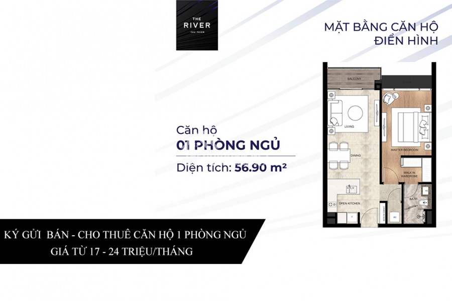 NHẬN KÝ GỬI - CHUYỂN NHƯỢNG - CHO THUÊ CĂN HỘ THE RIVER THU THIÊM QUẬN 2