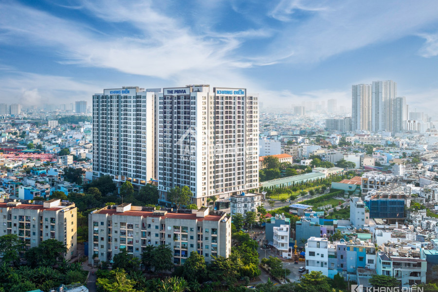 Cho thuê chung cư The Privia Khang Điền 2PN+ Diện tích 68m2 Giá 9 triệu/tháng